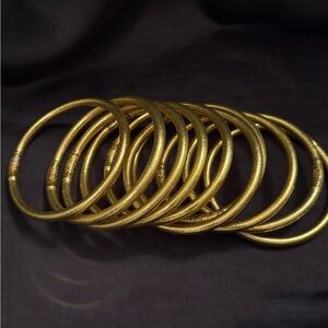 BuDhaGirl Gold All Weather Bangles